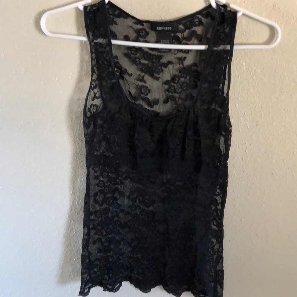 Express Black Blouse